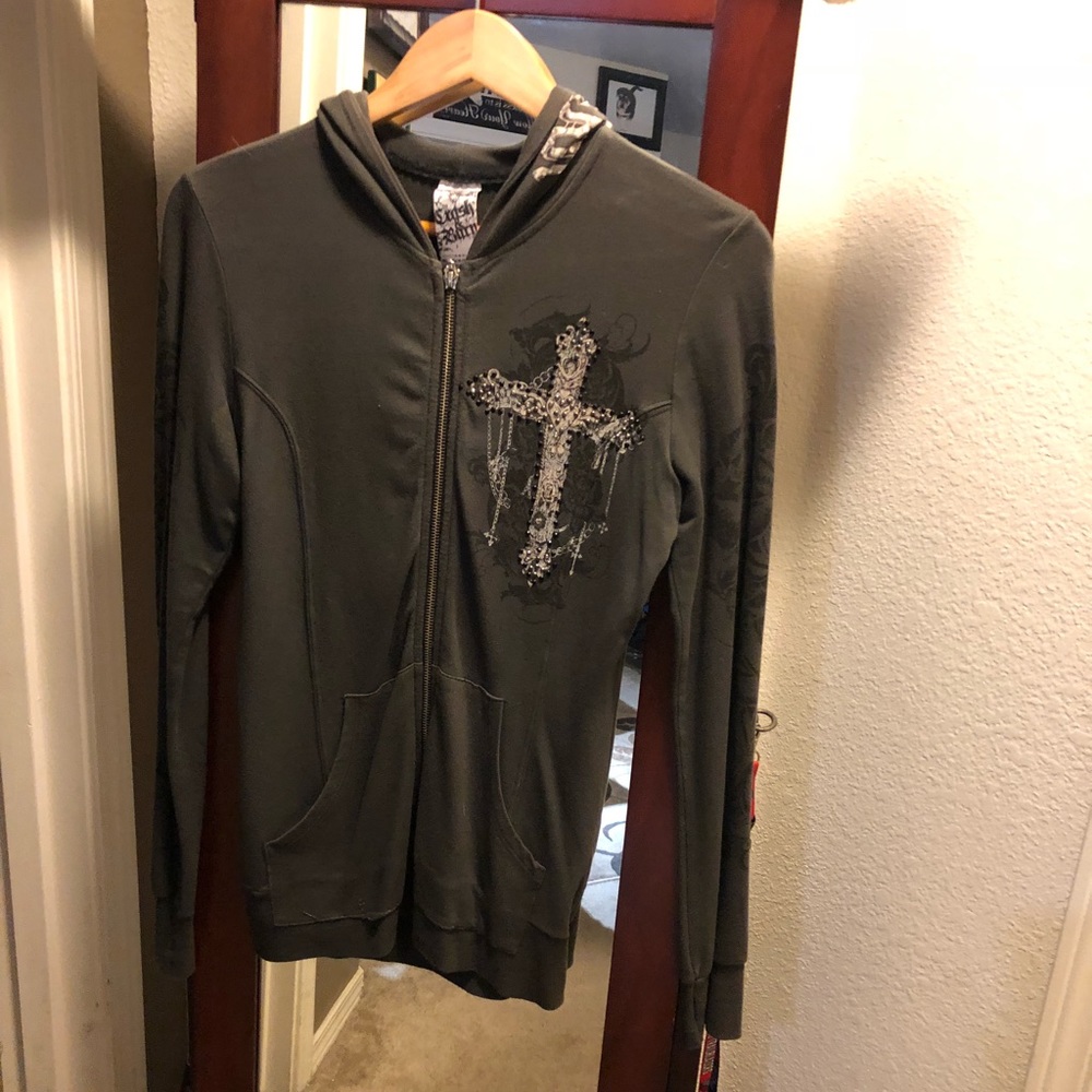 Crash and burn hoodie